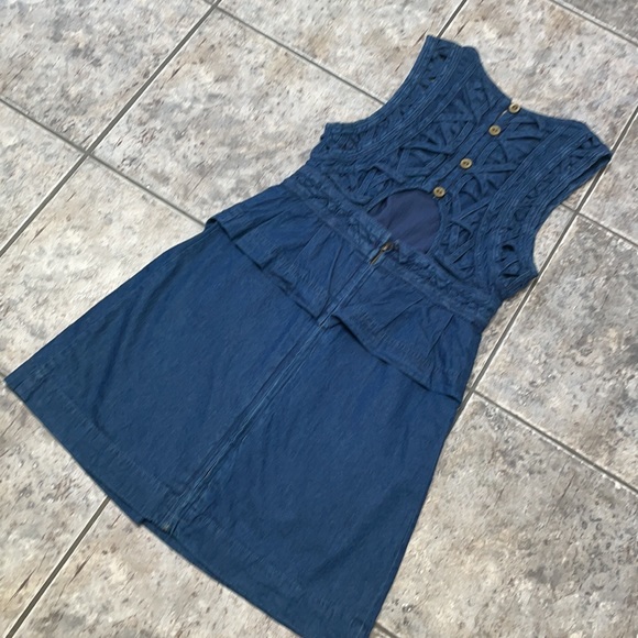 Free People New Romantics Denim Dress - Picture 13 of 15